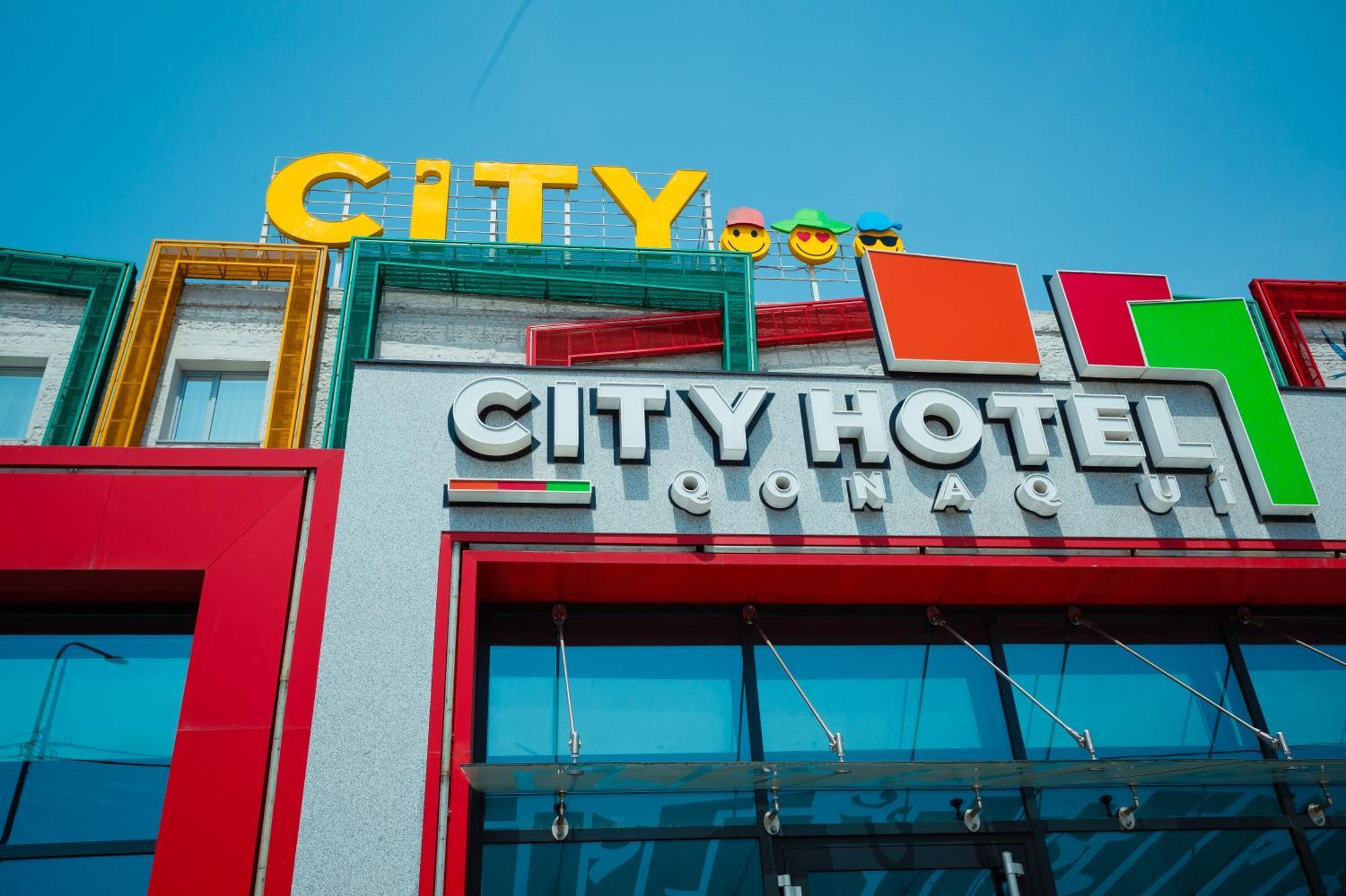 City Hotel Çimkent Dış mekan fotoğraf